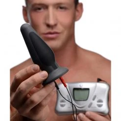 Zeus Electrosex Anal Amplifier Silicone EStim Plug BDSM