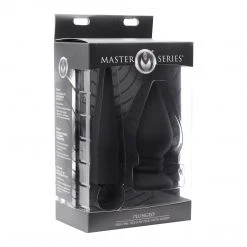 Master Series Plunged Silicone Hollow Plug With Insert 11 Master Series Plunged Silicone Hollow Plug With Insert