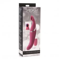 Inmi Shegasm Intense 2 In 1 Clit Stimulator Vibrators