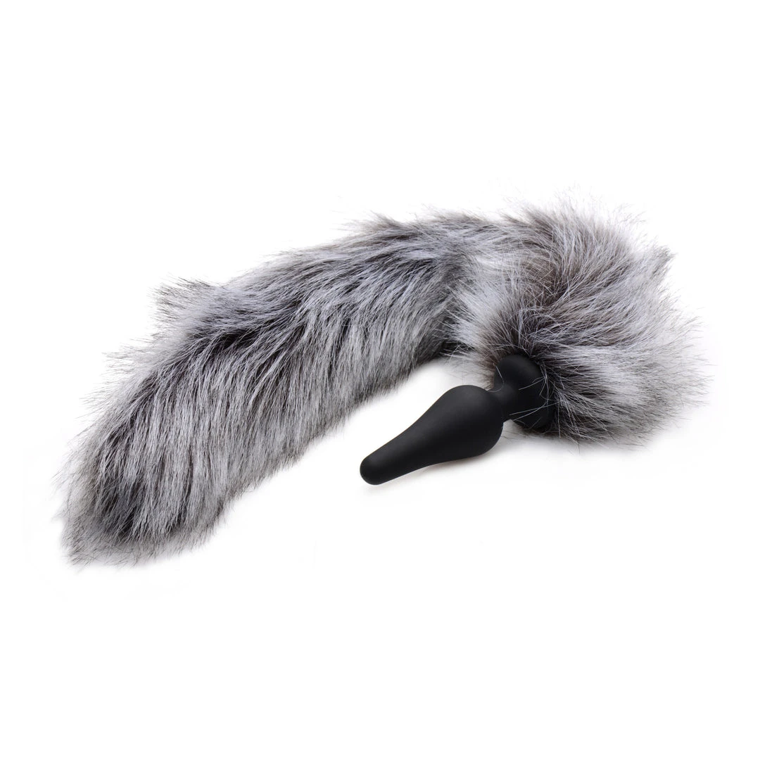 Tailz Wolf Tail Anal Plug And Ears Set 3 Tailz Wolf Tail Anal Plug And Ears Set