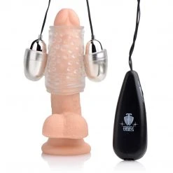 Trinity Vibes Penis Pleasure Dual Vibrating Penis Sheath