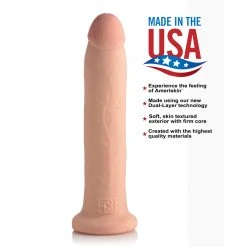 USA Cocks 11 Inch Ultra Real Dual Layer Suction Cup Dildo Without Balls Dildos & Strap-Ons