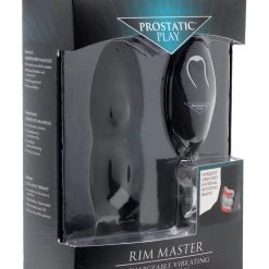 Prostatic Play Rim Master Rechargeable Vibrating Silicone Anal Plug