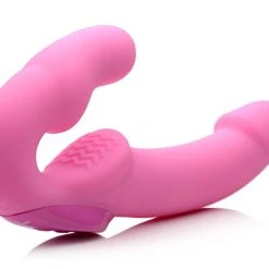 Strap U Urge Silicone Strapless Strap On With Remote- 10 Strap U Urge Silicone Strapless Strap On With Remote-