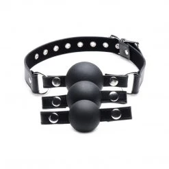 STRICT BDSM Interchangeable Silicone Ball Gag Set