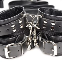 Strict Leather BDSM Leather Bed Restraint Kit