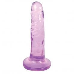 Lollicock 6 Inch Slim Stick With Balls Grape Ice Dildo