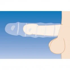 Size Matters 3 Inch Penis Enhancer Sleeve Penis Pleasure