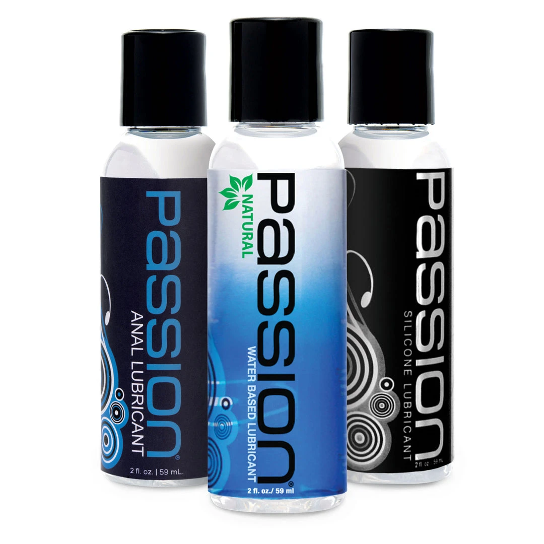 Passion Lubricants Passion Lubricant 3 Piece Sampler Set Essentials 1 Passion Lubricants Passion Lubricant 3 Piece Sampler Set Essentials