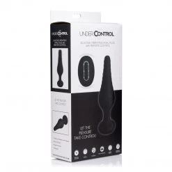 Under Control Silicone Vibrating Anal Plug With Remote Control