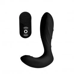 Under Control Anal Textured Silicone Prostate Vibrator With Remote Control
