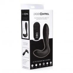 Under Control Anal Textured Silicone Prostate Vibrator With Remote Control