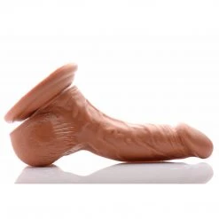 Hookups Dildos & Strap-Ons 4 Inch Realistic Suction Cup Dildo- Tan