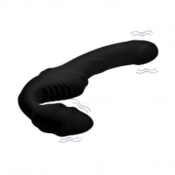 Strap U Pro Rider 9X Vibrating Silicone Strapless Strap On With Remote Control