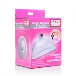Size Matters Penis Pleasure Large Vaginal 5 Inch Pumping Cup Attachment