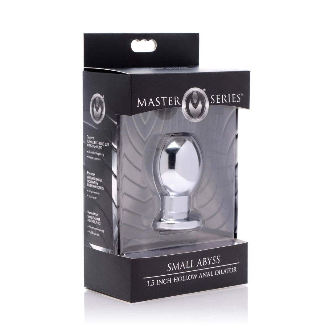 Master Series Small Abyss 1.5 Inch Hollow Anal Dilator 6 Master Series Small Abyss 1.5 Inch Hollow Anal Dilator