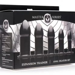 Master Series Graduated Anal Trainer Plug Set