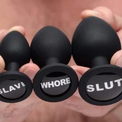 Master Series Dirty Words Anal Plug Set