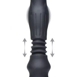 Thunderplugs Anal Silicone Swelling And Thrusting Plug With Remote Control