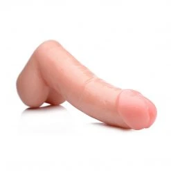 LoveBotz 8 Inch Cock Lock Dildo With Balls