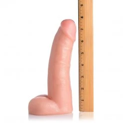 LoveBotz 8 Inch Cock Lock Dildo With Balls