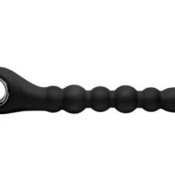 Master Series Dark Scepter 10X Vibrating Silicone Anal Beads