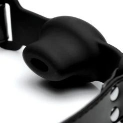 STRICT Hollow Silicone Gag