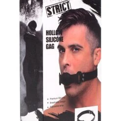 STRICT Hollow Silicone Gag
