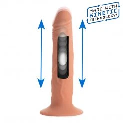 Thump It Kinetic Thumping 7X Remote Control Dildo - Small Dildos & Strap-Ons