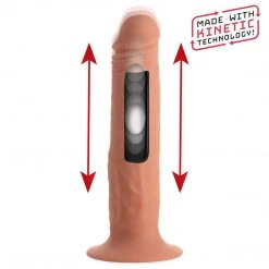 Thump It Kinetic Thumping 7X Remote Control Dildo - Small Dildos & Strap-Ons