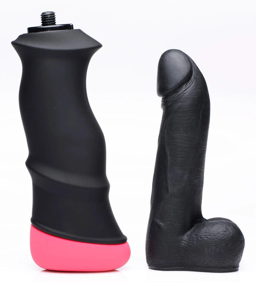 LoveBotz Mega-Pounder Hand-held Thrusting Silicone Dildo Dildos & Strap-Ons 5 LoveBotz Mega-Pounder Hand-held Thrusting Silicone Dildo Dildos & Strap-Ons