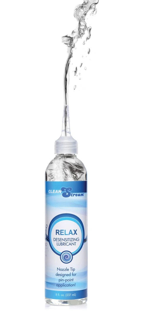 CleanStream Relax Desensitizing Lubricant With Nozzle Tip - 8 Oz. 1 CleanStream Relax Desensitizing Lubricant With Nozzle Tip - 8 Oz.