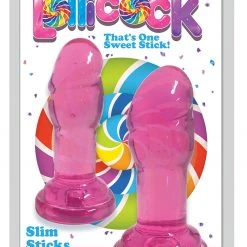 Lollicock Sweet Slim Stick Double Dildo - Dildos & Strap-Ons
