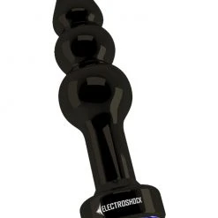 Electroshock BDSM Ribbed Butt Plug E-Stimulation