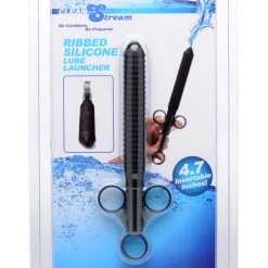 CleanStream Ribbed Silicone Lubricant Launcher Essentials