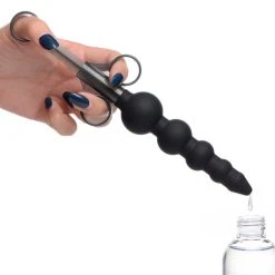 Master Series Essentials Silicone Graduated Beads Lubricant Launcher
