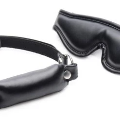 STRICT Padded Blindfold And Gag Set