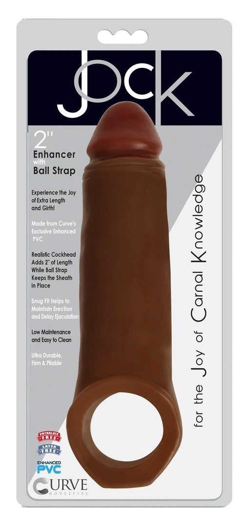 Jock 2 Inch Penis Enhancer With Ball Strap - 7 Jock 2 Inch Penis Enhancer With Ball Strap -