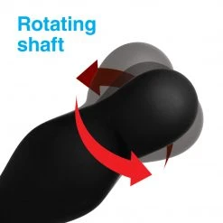 Alpha-Pro Anal 7X P-Gyro Silicone Prostate Stimulator With Gyrating Shaft