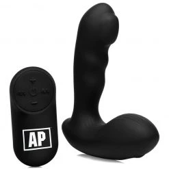 Alpha-Pro Anal 7X P-Milker Silicone Prostate Stimulator With Milking Bead