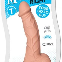 7 Inch Mister Right Dildo - Light Dildos & Strap-Ons