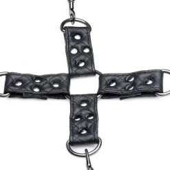 Master Series Concede Wrist And Ankle Restraint Set With Bonus Hog-Tie Adaptor