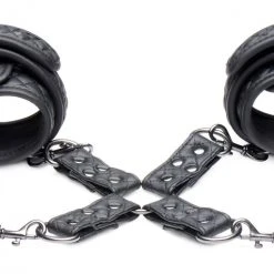 Master Series Concede Wrist And Ankle Restraint Set With Bonus Hog-Tie Adaptor