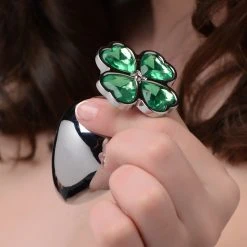 Booty Sparks Lucky Clover Gem Anal Plug - Small
