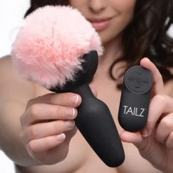 Tailz Remote Control Vibrating Bunny Tail Anal Plug