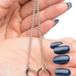 Master Series Cuff Her Handcuff Necklace BDSM