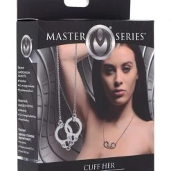Master Series Cuff Her Handcuff Necklace BDSM