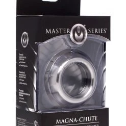 Master Series BDSM Magna-Chute Magnetic Ball Stretcher