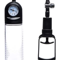 Size Matters Trigger Penis Pump With Built-in Pressure Gauge