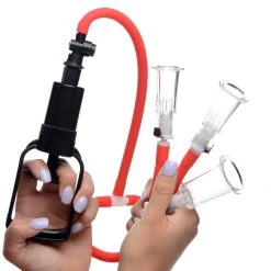 Master Series 3-Way Suck Her Nipple And Clit Pump System Penis Pleasure